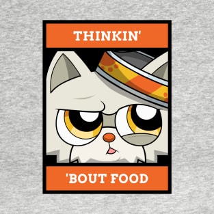 kittyswat Andy "Thinkin' 'Bout Food" T-Shirt